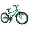 vidaXL Bicicleta Infantil 18 Polegadas para 5-7 anos Verde