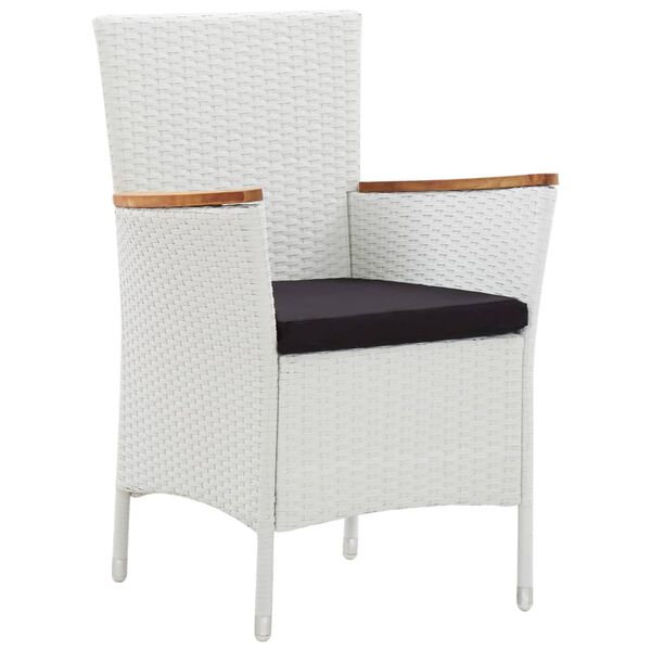 vidaXL 3 pcs conjunto de jantar para jardim