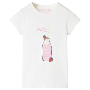 T-shirt infantil cor cru 140