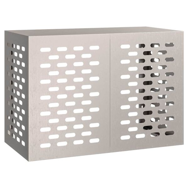 vidaXL Capa de Ar Condicionado Ferro Enferrujado 100 x 50 x 70 cm