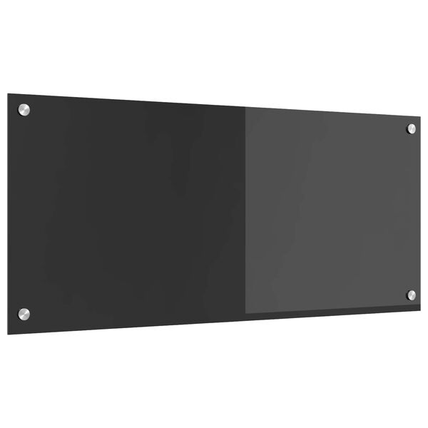 vidaXL Proteção de Cozinha Cinzento escuro 90 x 40 x 0,6 cm