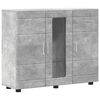 vidaXL Arm&aacute;rio de Madeira Cinzento 88,5 x 30,5 x 73 cm