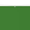 vidaXL Toldo vertical 140x800 cm tecido oxford verde-claro