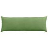 vidaXL Travesseiros de Sof&aacute; 2 pcs Verde claro 120 x 40 cm