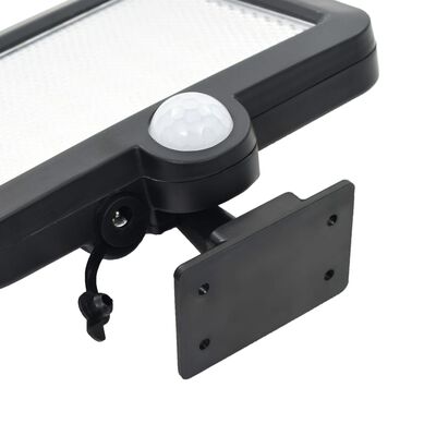 vidaXL Candeeiro solar com sensor de movimento luzes LED brancas