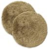 vidaXL Almofada HEERLEN 2 unid. Cinzento-claro Fleece PV