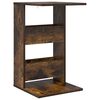 vidaXL Mesa Lateral Carvalho Defumado 40 x 35 x 60,5 cm