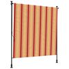 vidaXL Cortina Rol&ocirc; Exterior Multicolor 200 x 270 cm