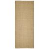 vidaXL Tapete de sisal para poste arranhador 80x200 cm