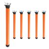 vidaXL Motores tubulares 6 pcs 10 Nm