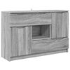 vidaXL Buffet Cinza Sonoma 100 x 30 x 65,6 Derivados de Madeira