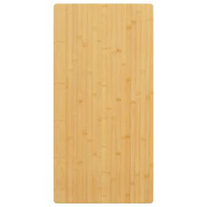 vidaXL Tampo de mesa 50x100x1,5 cm bambu