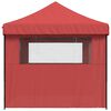 vidaXL Tenda de Festa Borgonha 279 x 410 x 315 cm Tecido Oxford