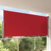 vidaXL Toldo lateral retr&aacute;til para p&aacute;tio 160x300 cm vermelho