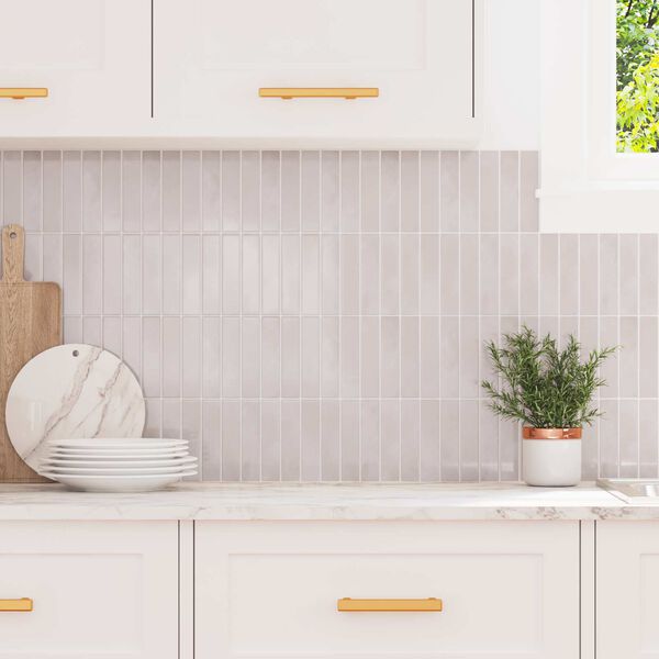 vidaXL Azulejo Retangular 10 pcs Bege 29 x 23 x 0,08 cm