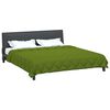 vidaXL Duvet de Ano Inteiro Verde 220 x 260 cm Microfibra