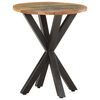 vidaXL Mesa de apoio 48x48x56 cm madeira recuperada maci&ccedil;a