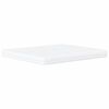 vidaXL Cama com colch&atilde;o Dover 180x200 cm couro artificial castanho