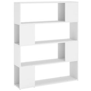 vidaXL Estante/divis&oacute;ria 100x24x124 cm branco