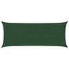 vidaXL Para-sol estilo vela 160 g/m&sup2; 2x4,5 m PEAD verde-escuro