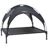 vidaXL Cama para Cachorro 104 x 86 x 84,5 cm A&ccedil;o Preto