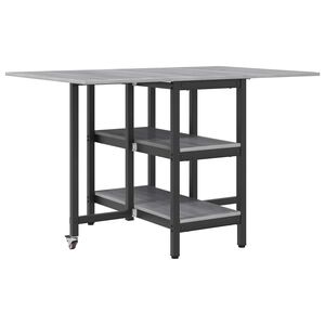 vidaXL Mesa de Jantar 122 x 80 x 76,5 cm Derivados de Madeira