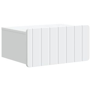 vidaXL Gabinete de Canto Montado na Parede Branco 49 x 34,5 x 24 cm