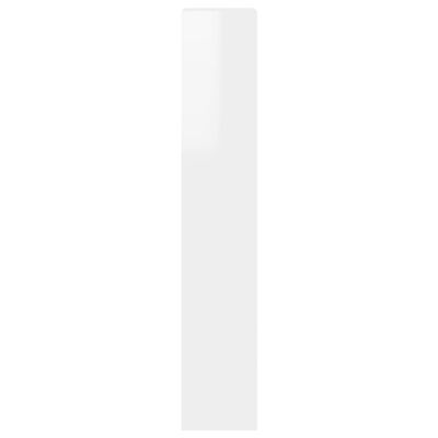 vidaXL Estante/divisória 40x30x166 cm branco brilhante