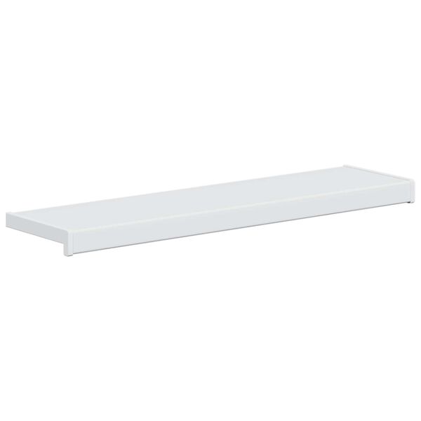 vidaXL Soleira de Janela Branco 100 x 25 x 4,5 cm PVC