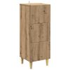 vidaXL Gabinete de Gavetas 33 x 34,5 x 90 cm Derivados de Madeira