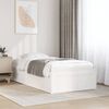 vidaXL Cama sem colch&atilde;o 90x200 cm madeira de pinho maci&ccedil;a branco