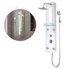 vidaXL Coluna de duche 25x43x110 cm prateado