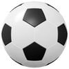 vidaXL Futebol de Mesa 12 unid. Branco 3,6 x 3,6 cm Polipropileno