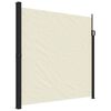 vidaXL Toldo lateral retr&aacute;til 200x500 cm cor creme