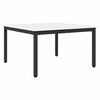 vidaXL Mesa de centro Branco 80 x 80 x 45 cm