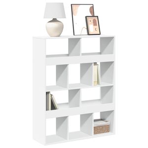 vidaXL Estante 100x33x125,5 cm derivados de madeira branco