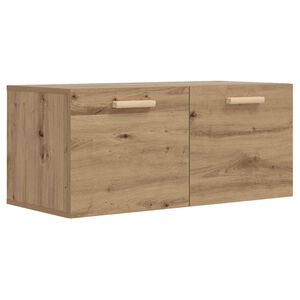 vidaXL Arm&aacute;rio de Parede Montagem na parede Carvalho artisan