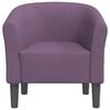 vidaXL Poltrona tecido roxo