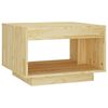 vidaXL Mesa de centro 50x50x33,5 cm madeira de pinho maci&ccedil;a