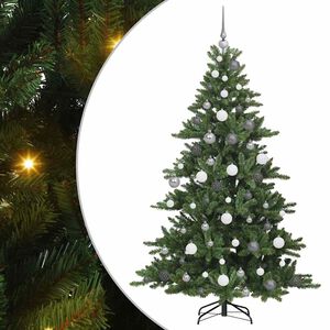 vidaXL &Aacute;rvore de Natal Articulada Artificial Verde 180 cm PVC e A&ccedil;o