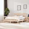 vidaXL Estrutura de cama 180x200 cm super king madeira maci&ccedil;a