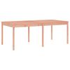 vidaXL 17 pcs conjunto de jantar para jardim madeira de douglas maci&ccedil;a