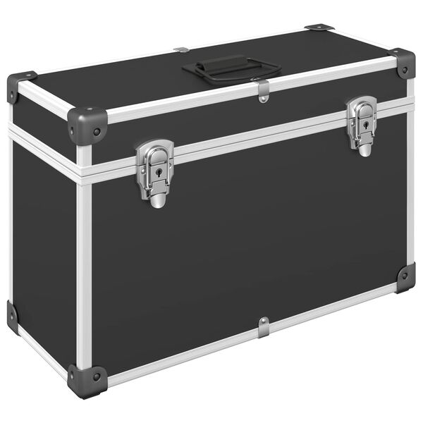 vidaXL Ma&ccedil;anetas de Arm&aacute;rio Preto 85 x 45 mm Metal