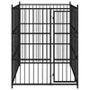 vidaXL Canil de exterior 150x150x185 cm