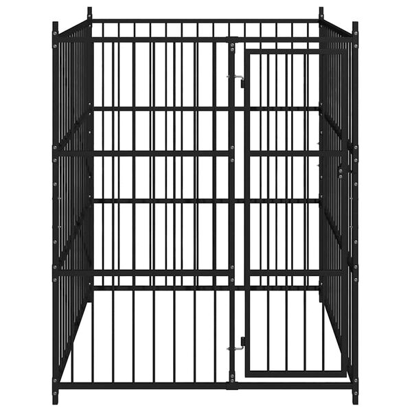 vidaXL Canil de exterior 150x150x185 cm