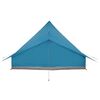 vidaXL Barraca Tipi com telhado Azul 364 x 281 x 257 cm tafet&aacute;