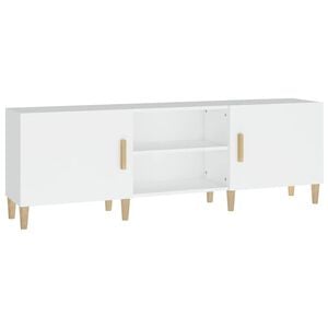 vidaXL M&oacute;vel para TV 150x30x50 cm madeira processada branco