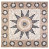 vidaXL Padr&atilde;o de Azulejos em Mosaico com Flores Multicolor