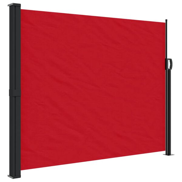 vidaXL Toldo lateral retr&aacute;til 160x600 cm vermelho