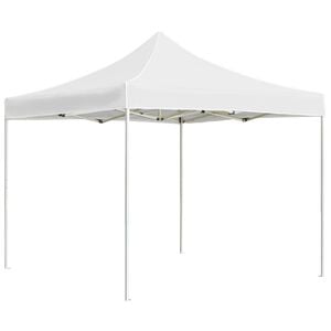 vidaXL Tenda dobr&aacute;vel profissional para festas alum&iacute;nio 3x3m branco